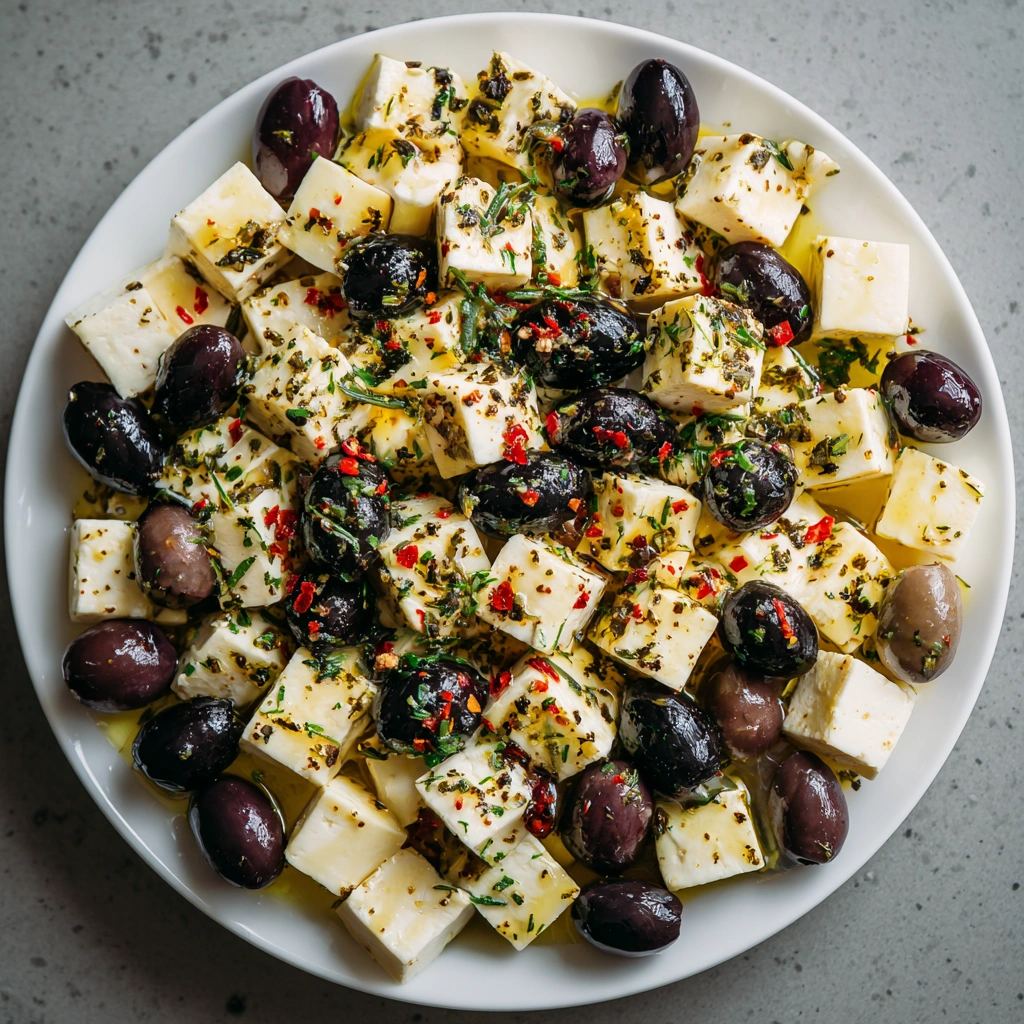 Marinated Cheese and Olives: Elevate Your Snack Game!