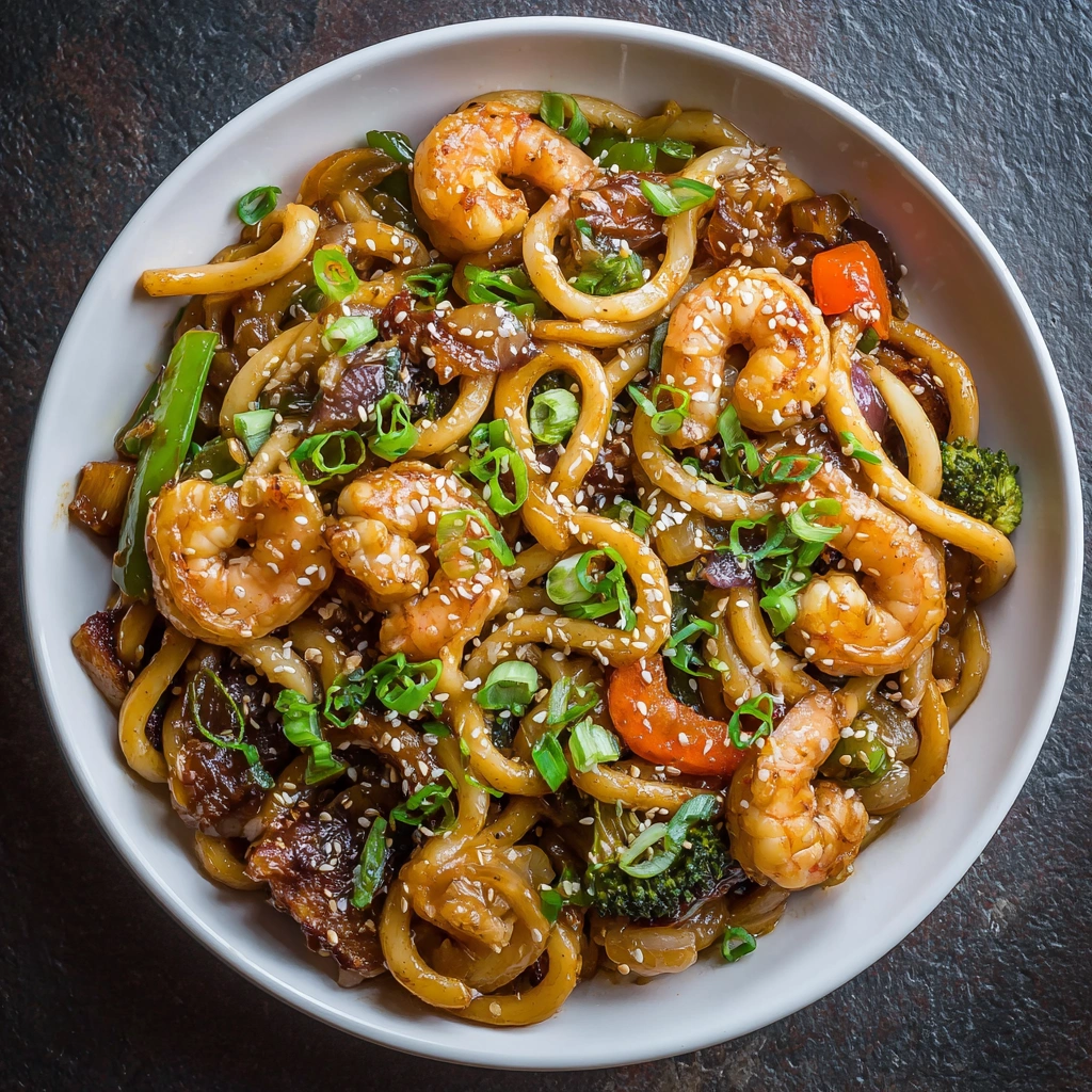 Yaki Udon with Shrimp: Discover the Perfect Recipe!