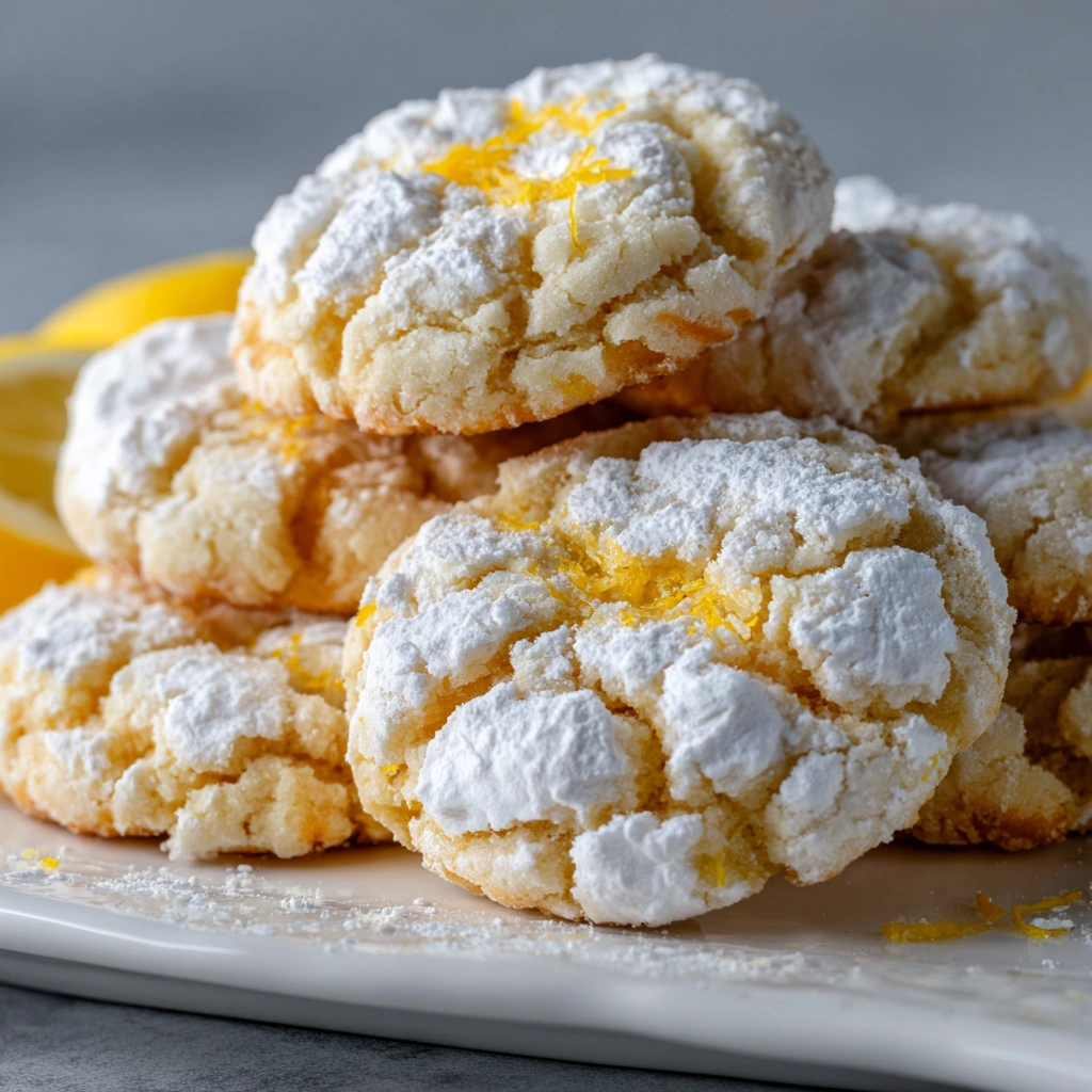 Lemon Crinkle Cookies: Discover a Zesty Delight Today!