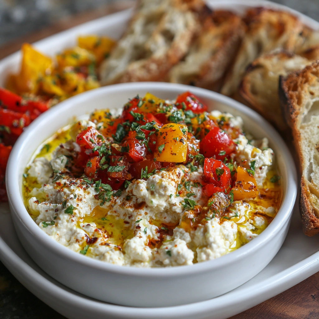 Cottage Cheese Giardiniera Dip: A Must-Try Snack!