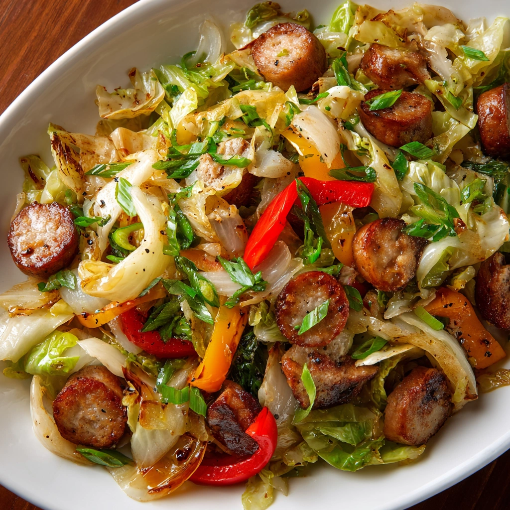 Sausage and Cabbage Stir Fry: A Quick Flavor Feast!