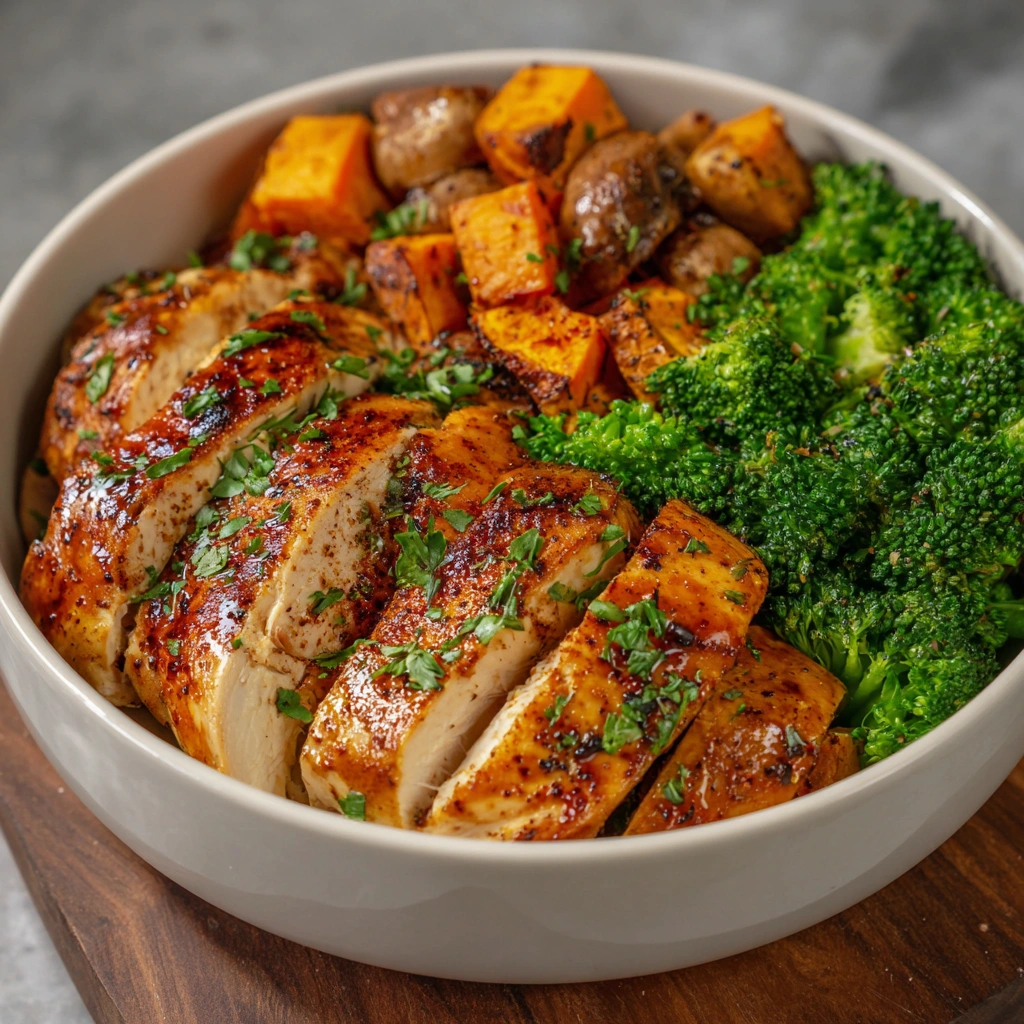 Healthy Chicken &amp; Sweet Potato Bowls You’ll Love Today!