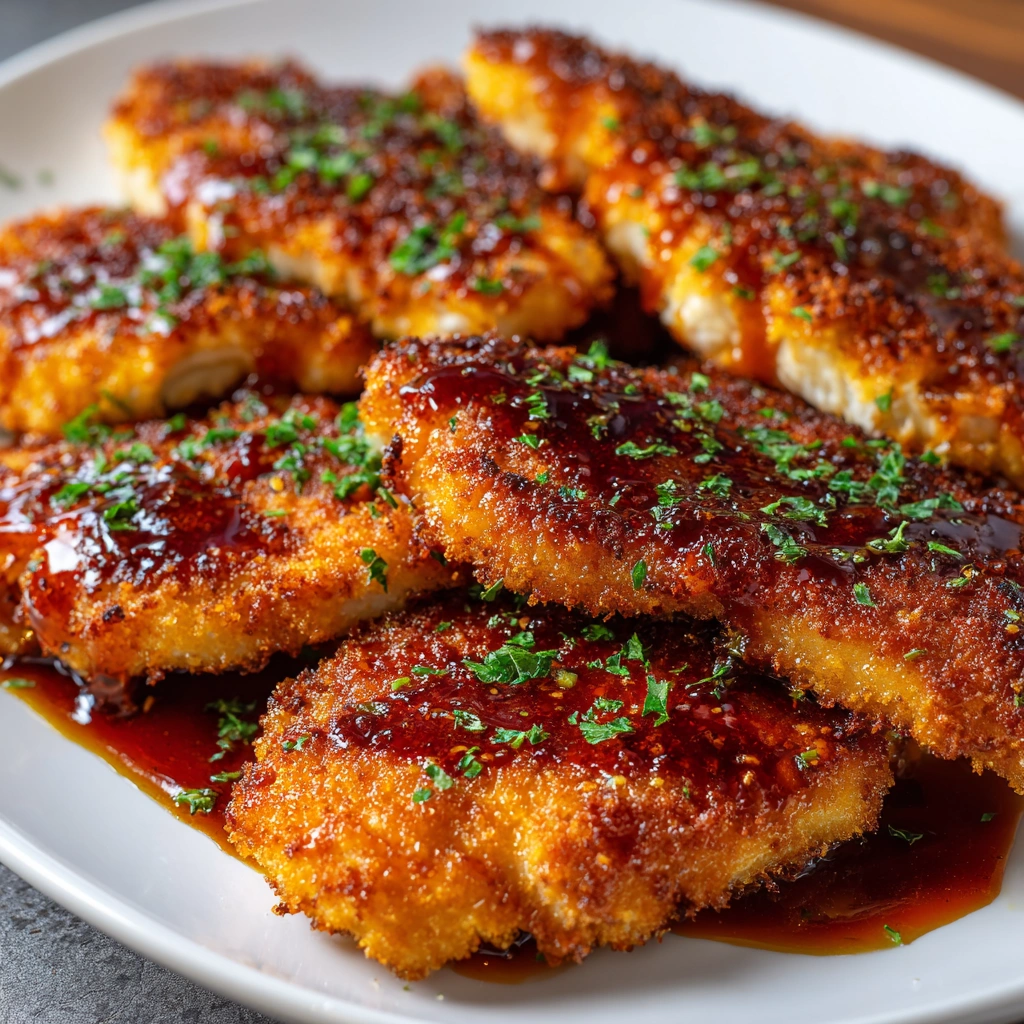 Hot Honey Chicken Cutlets