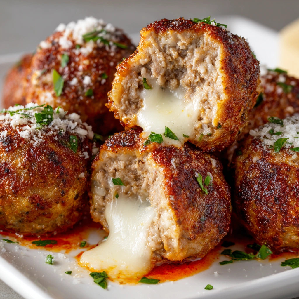 Cheese Stuffed Meatballs That Will Delight Your Taste Buds!