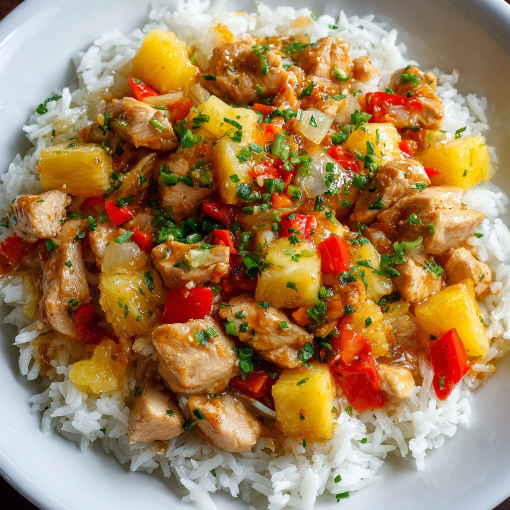 Pineapple Chicken And Rice: A Delicious Dinner Delight!