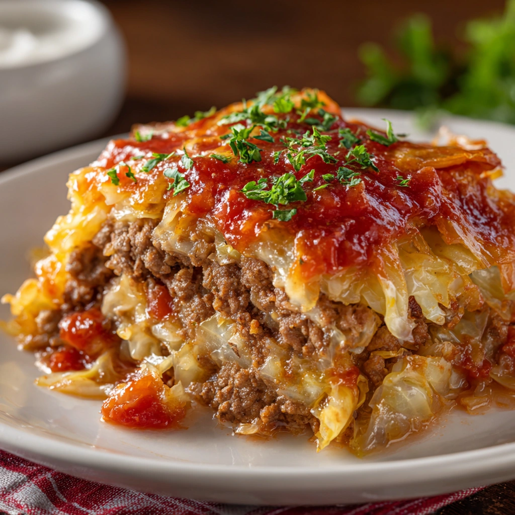 Crockpot Cabbage Roll Casserole: Easy Dinner Delight!