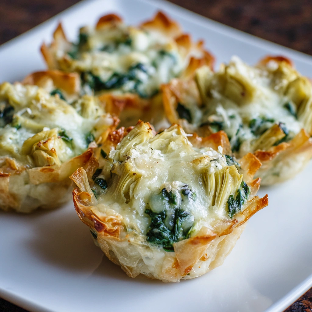 Cheesy Spinach Artichoke Dip Bites You’ll Crave!