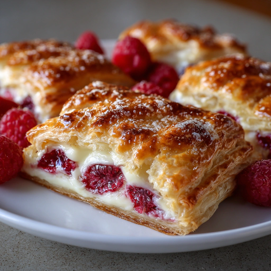 Raspberry Cheesecake Danish Pastry: A Delightful Treat!