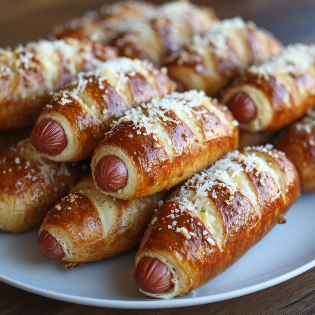 Soft Baked Cheesy Pretzel Dogs: A Delicious Twist You’ll Love!