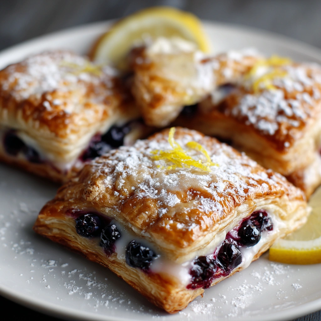Homemade Blueberry Lemon Danish That Will Delight You!