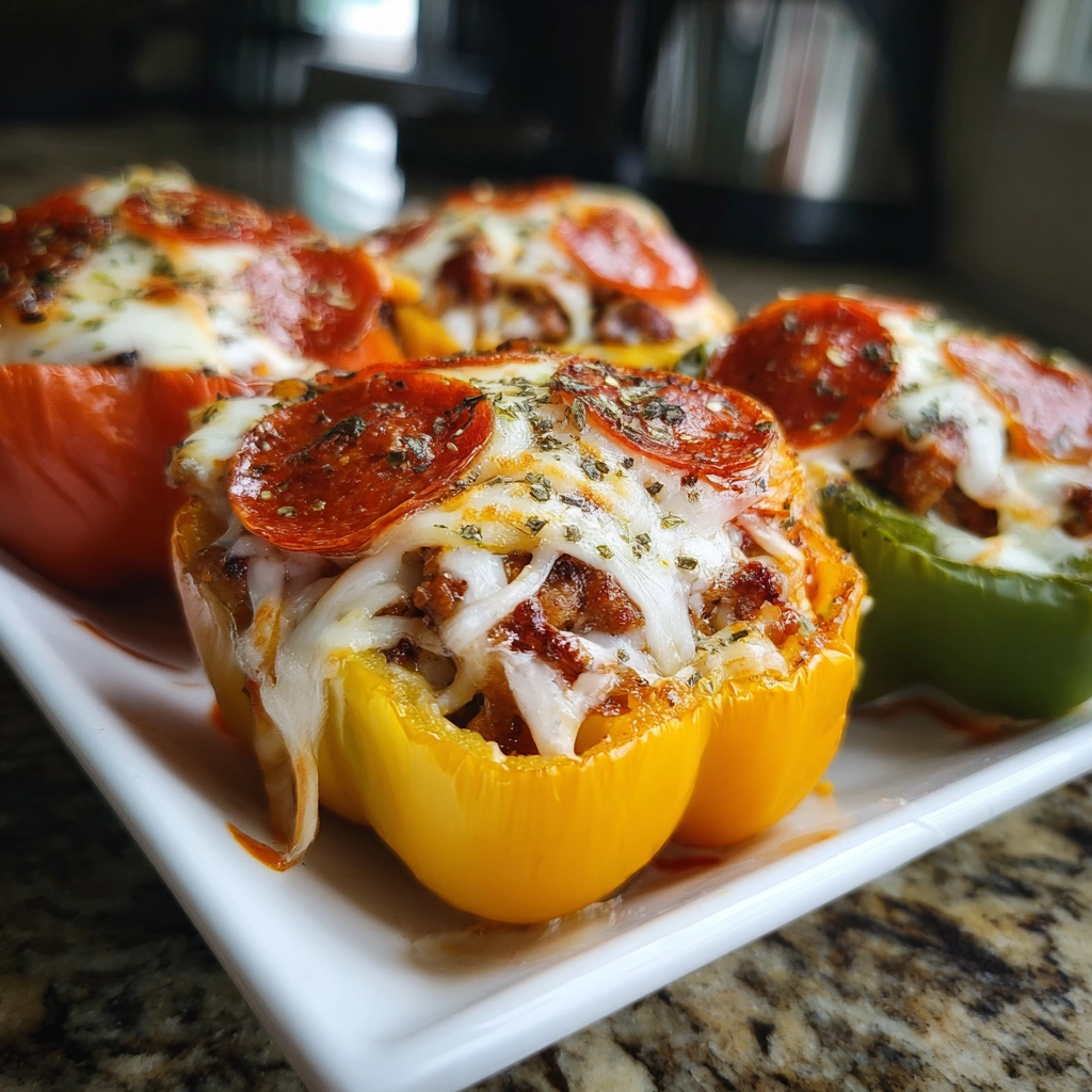 Pizza Stuffed Peppers Dinner: A Tasty Twist Tonight!