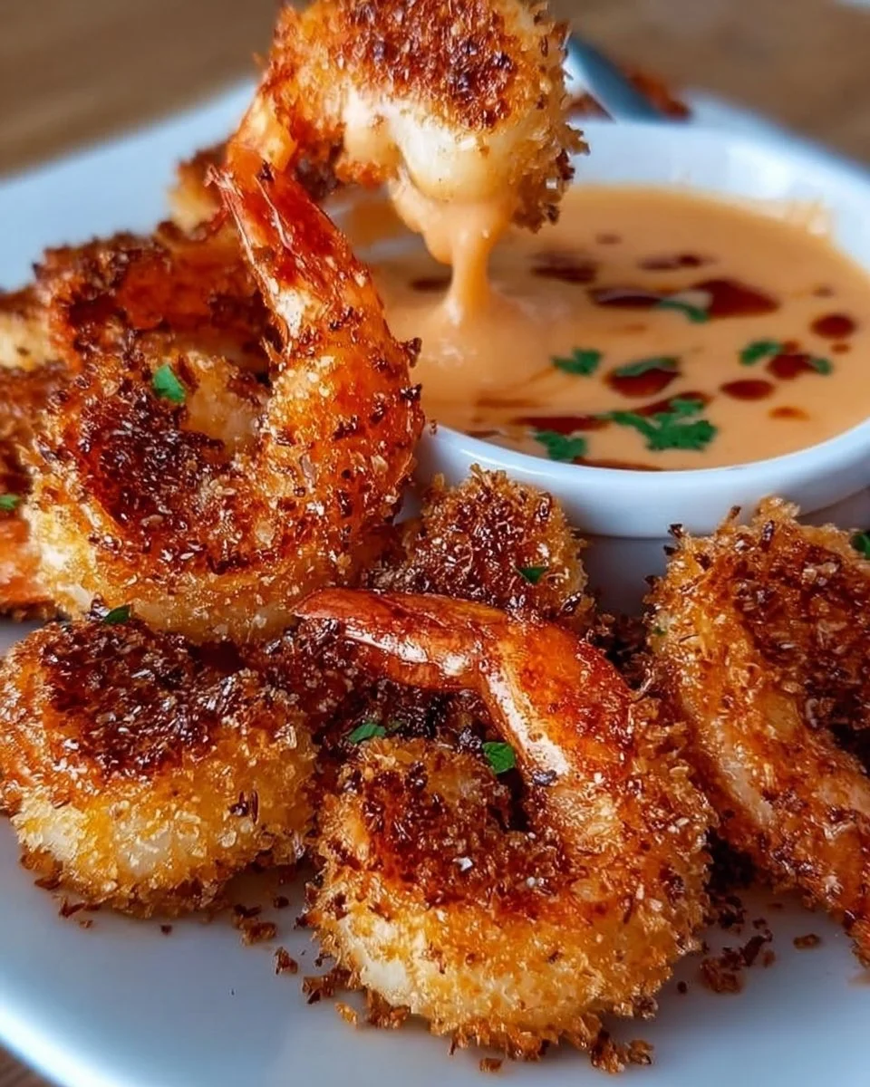Coconut Shrimp with Sweet Chili Mayo