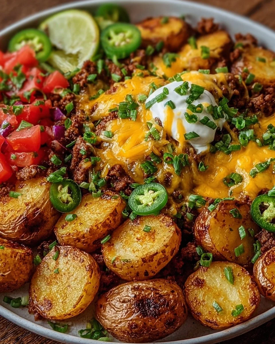 Loaded Fiesta Potato Bowls