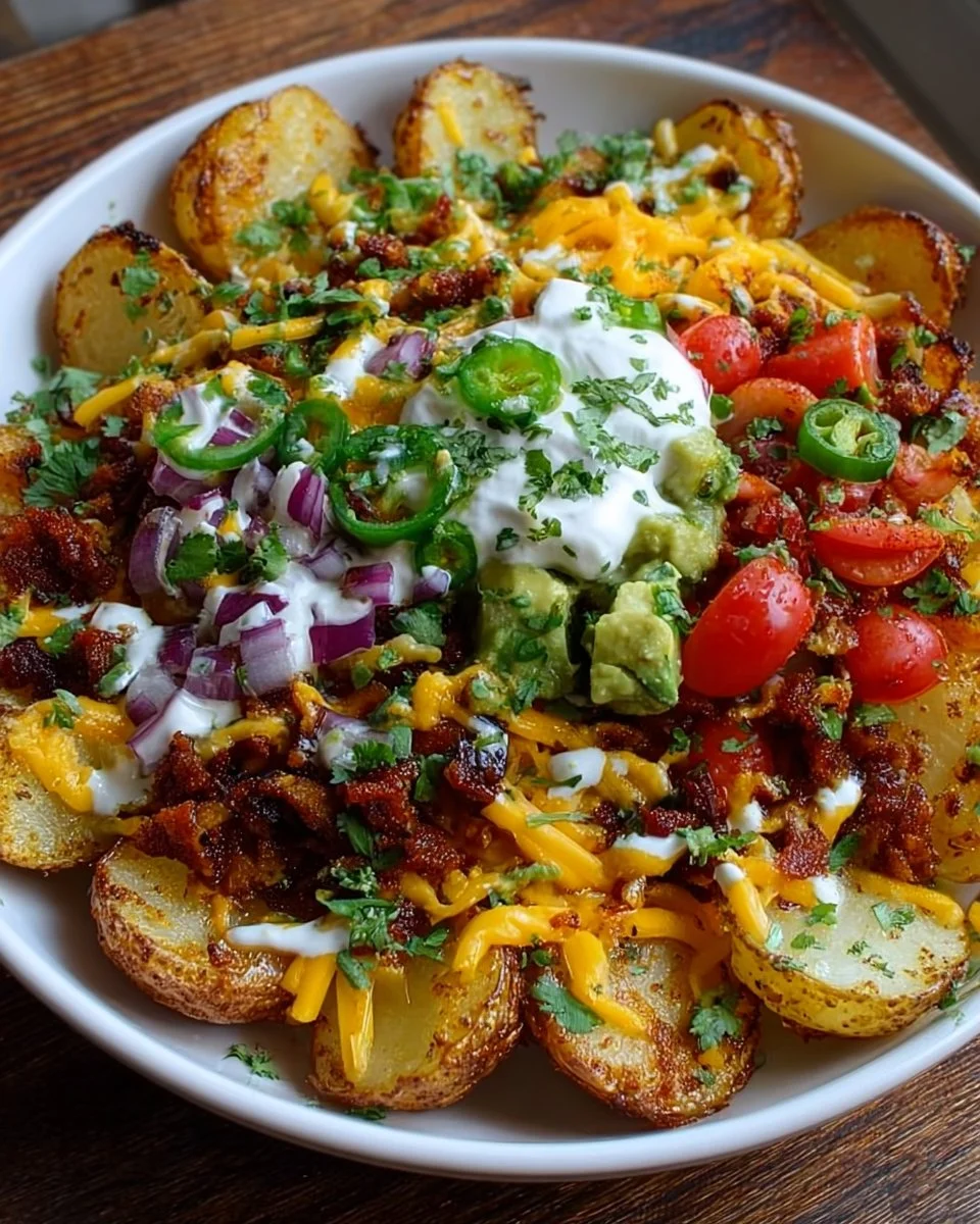 Loaded Potato Taco Bowl