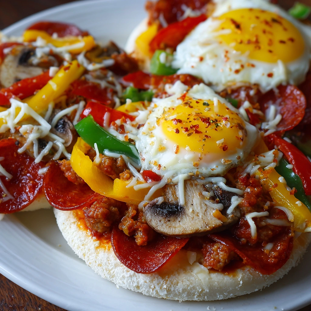 English Muffin Breakfast Pizza: A Delicious Morning Twist!