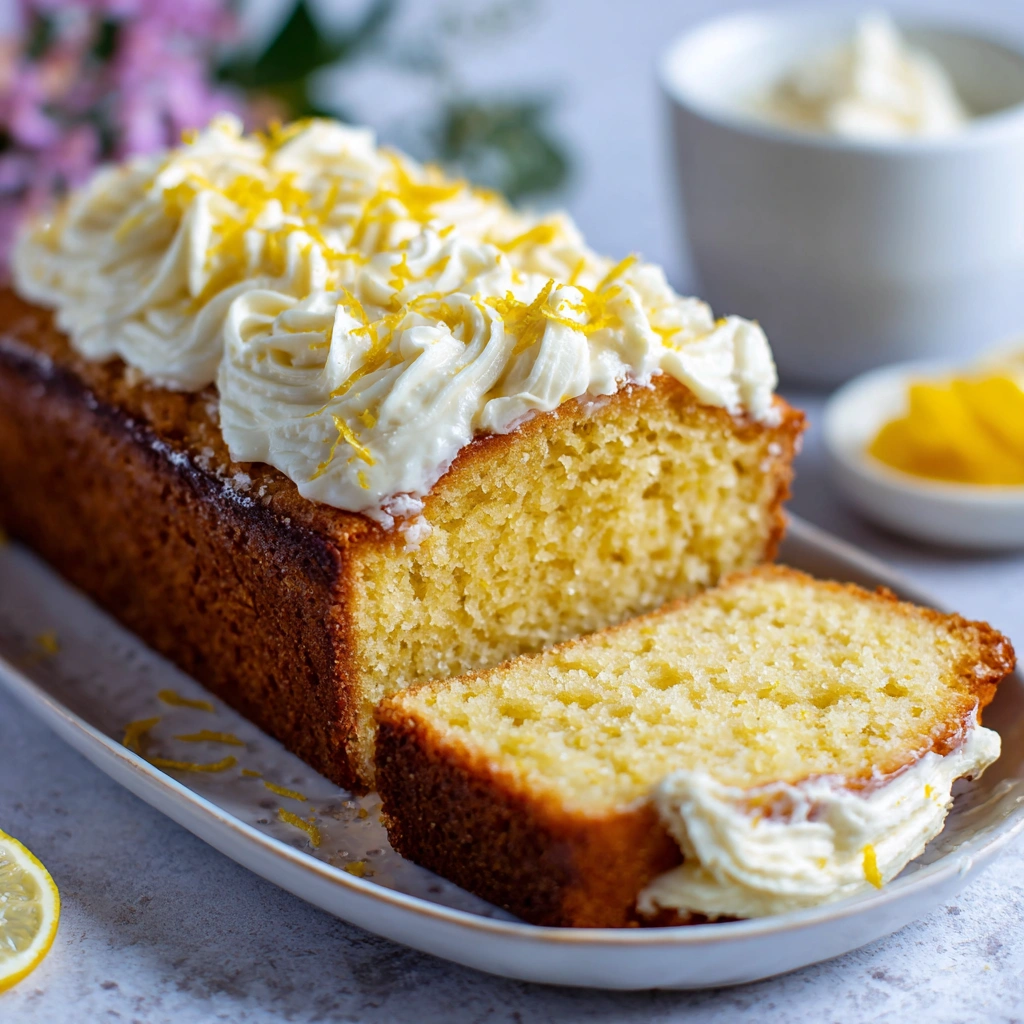 Keto Lemon Loaf Cake with Cream Cheese Frosting: A Delight!