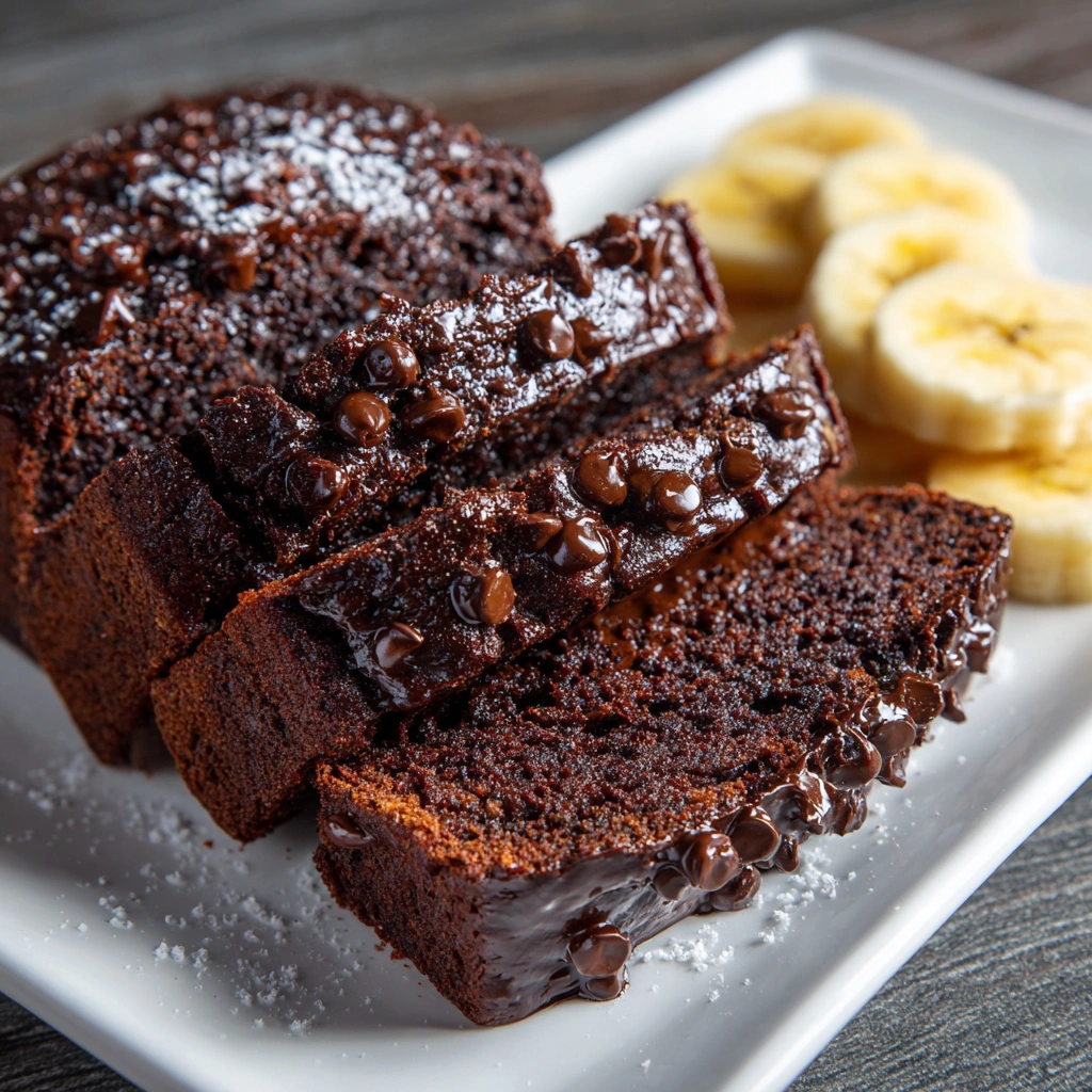 TRIPLE CHOCOLATE BANANA BREAD: A Must-Try Recipe Today!
