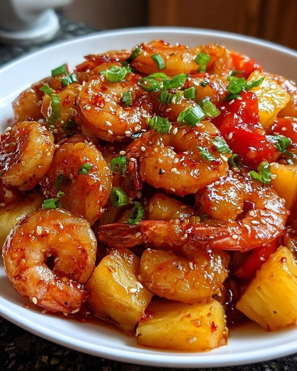 Sweet Chili Pineapple Shrimp