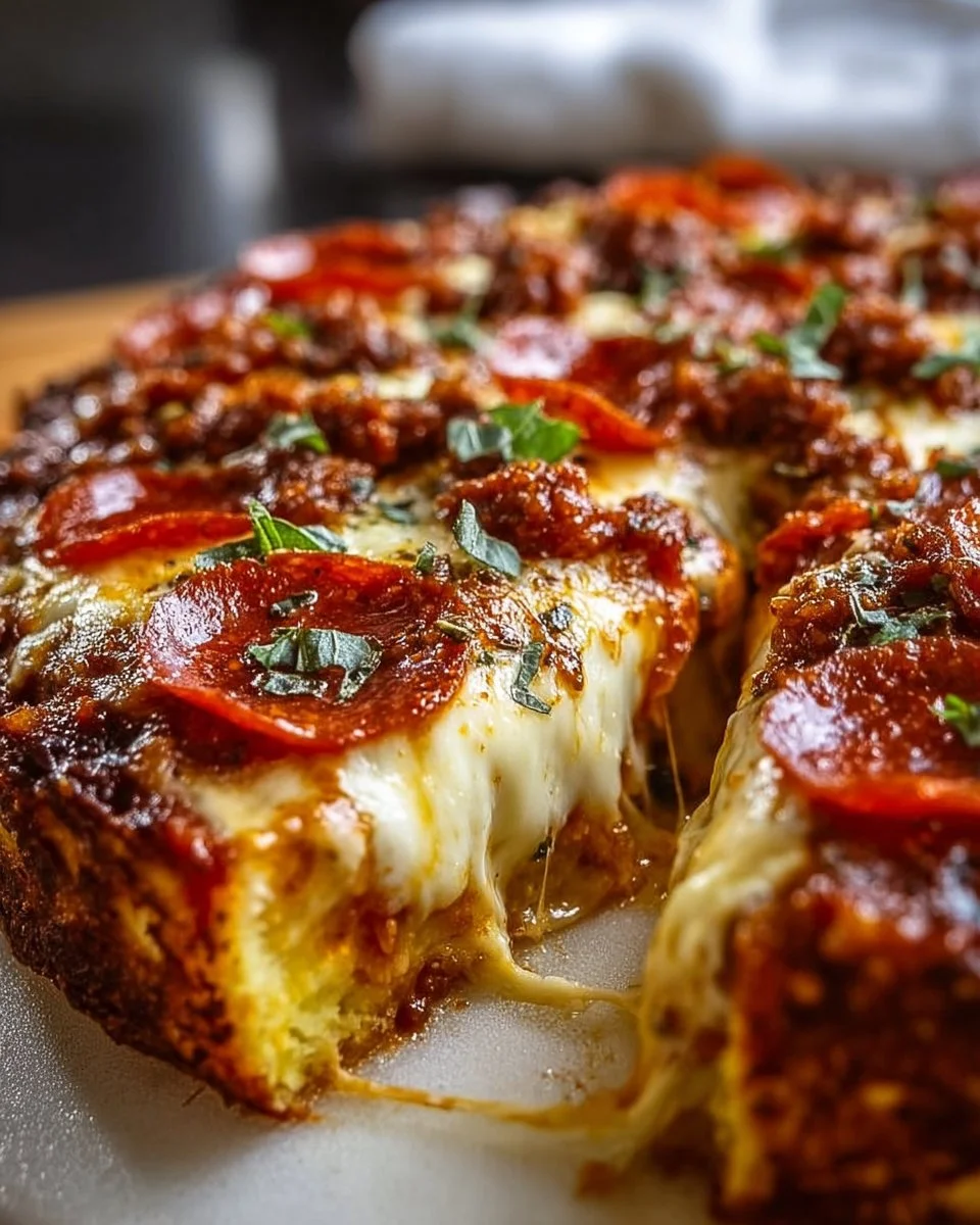 53g Protein Crustless Pizza Pie