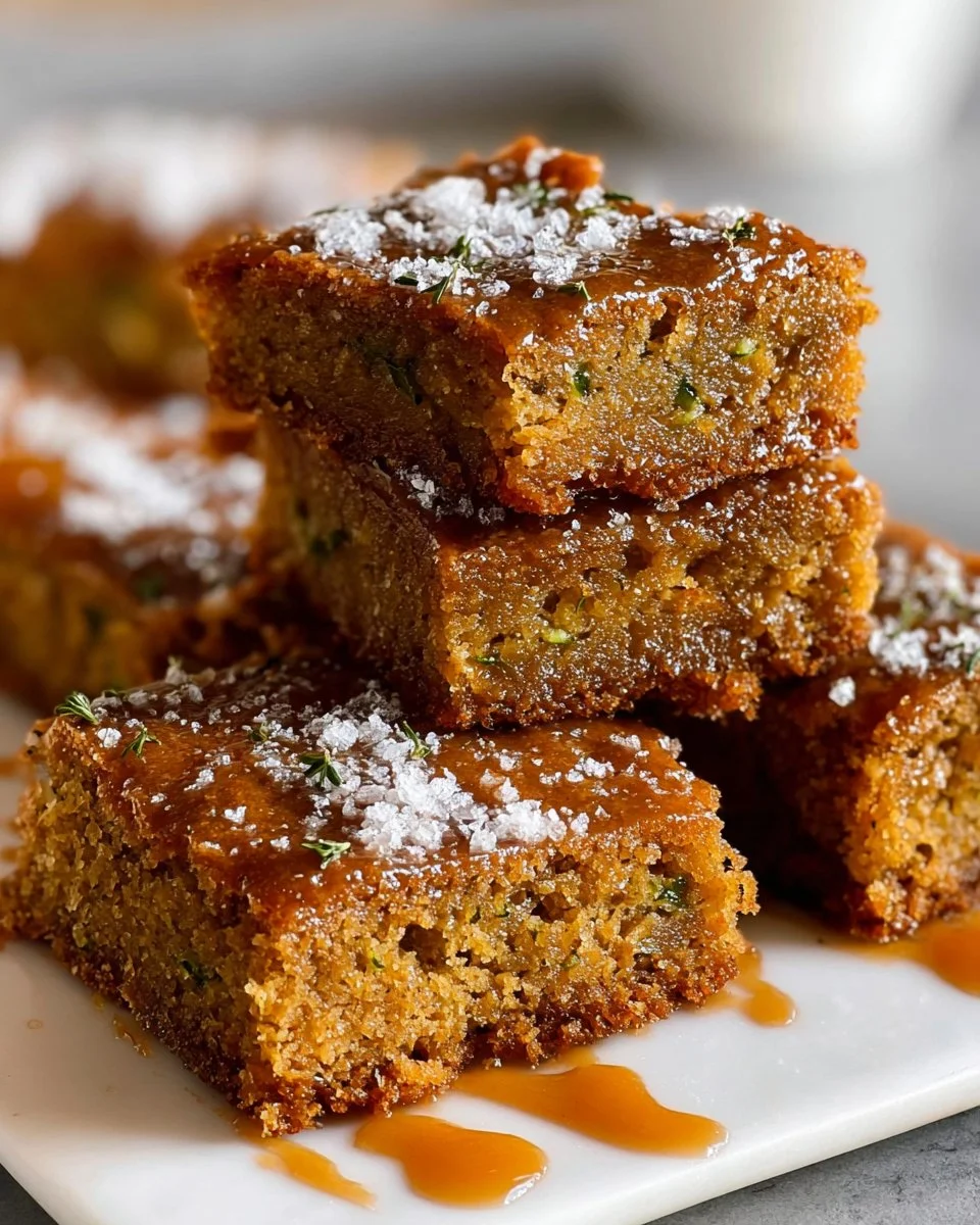 Butterscotch Zucchini Bars