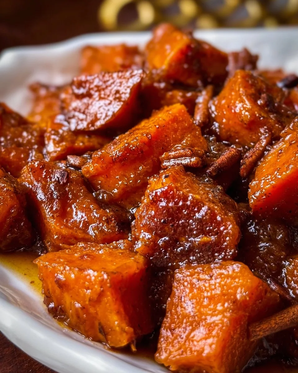 Candied Yams with Butter and Cinnamon