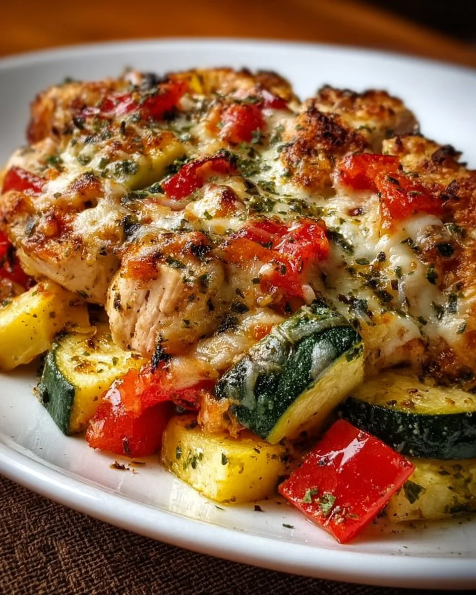 Chicken Zucchini Bake