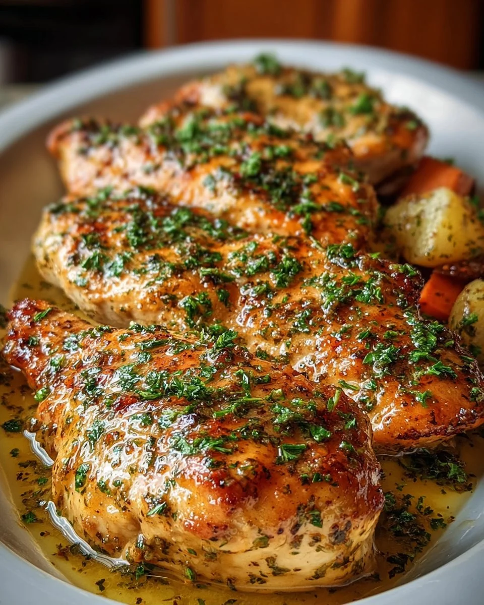 Garlic Butter Chicken Crockpot