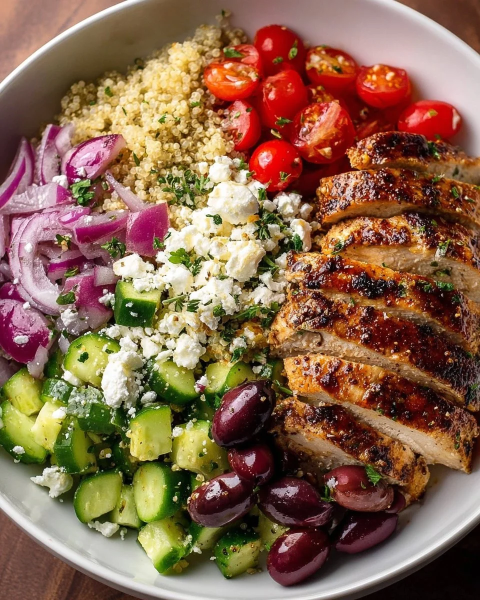 Greek Chicken Bowl