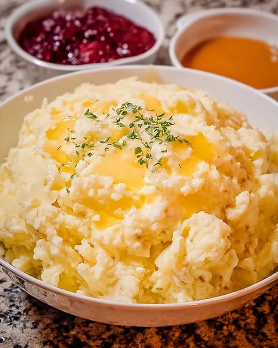 Make Ahead Mashed Potatoes