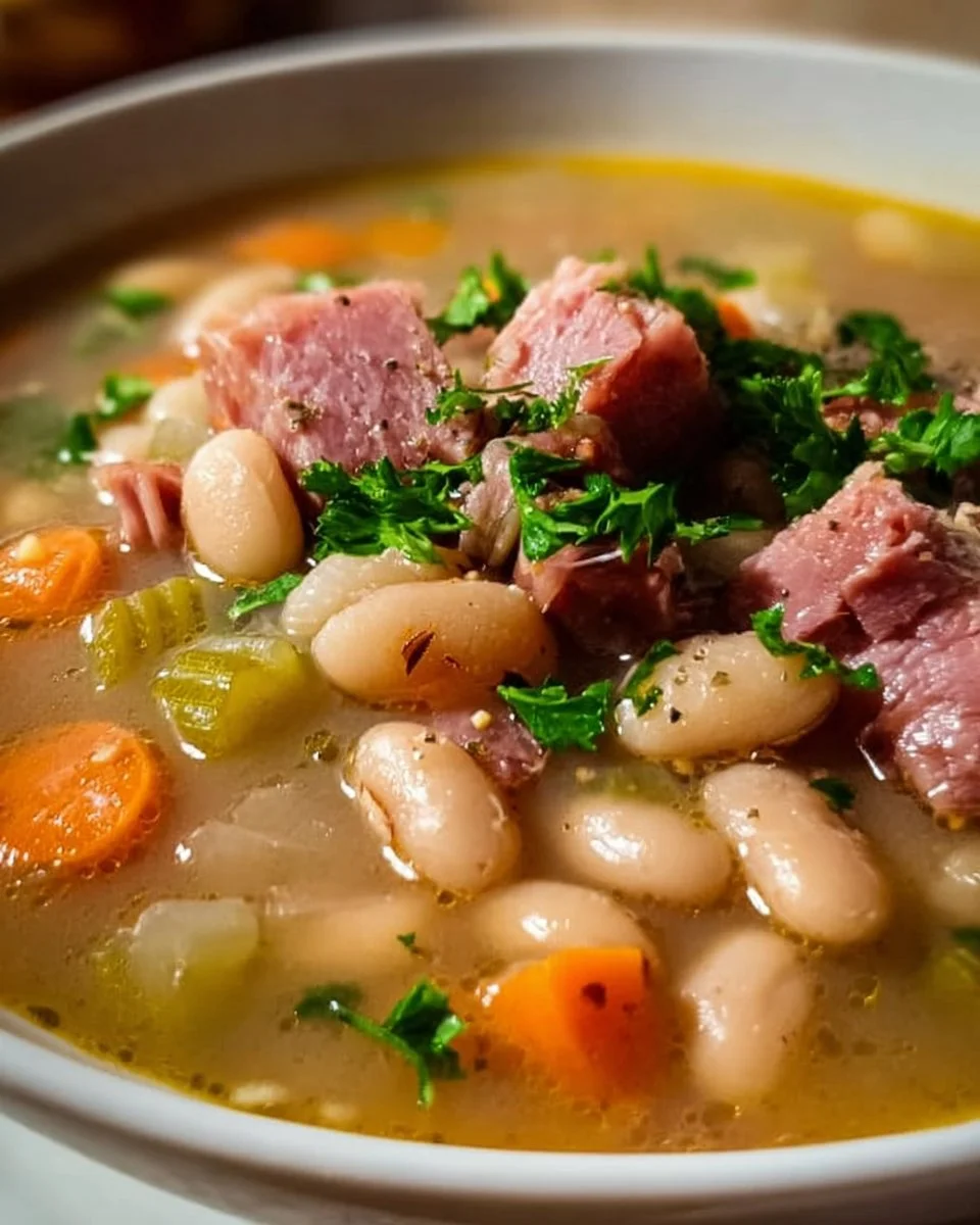 White Bean and Ham Hock Soup