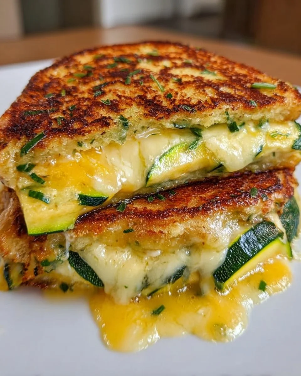 Zucchini Grilled Cheese
