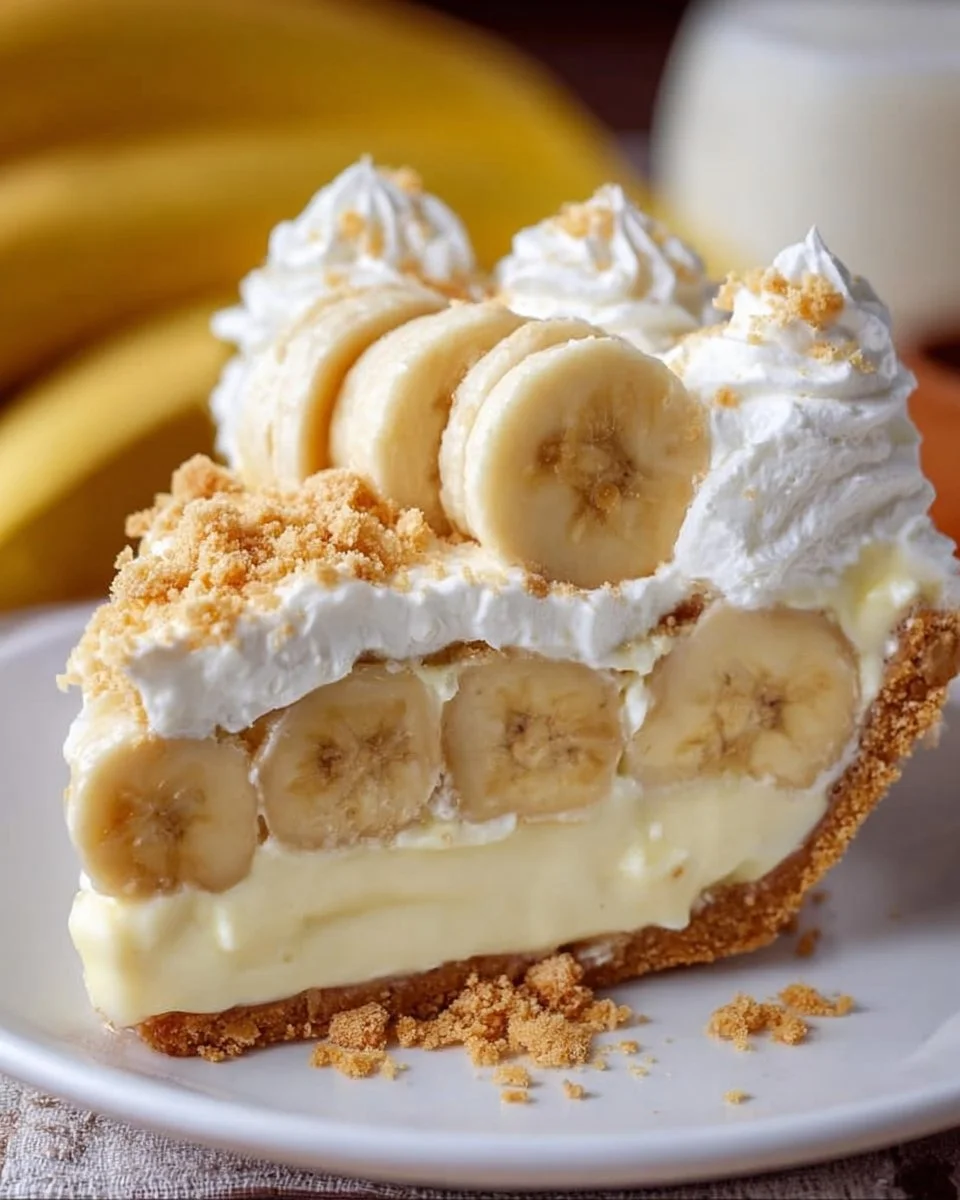 Banana Pudding Pie