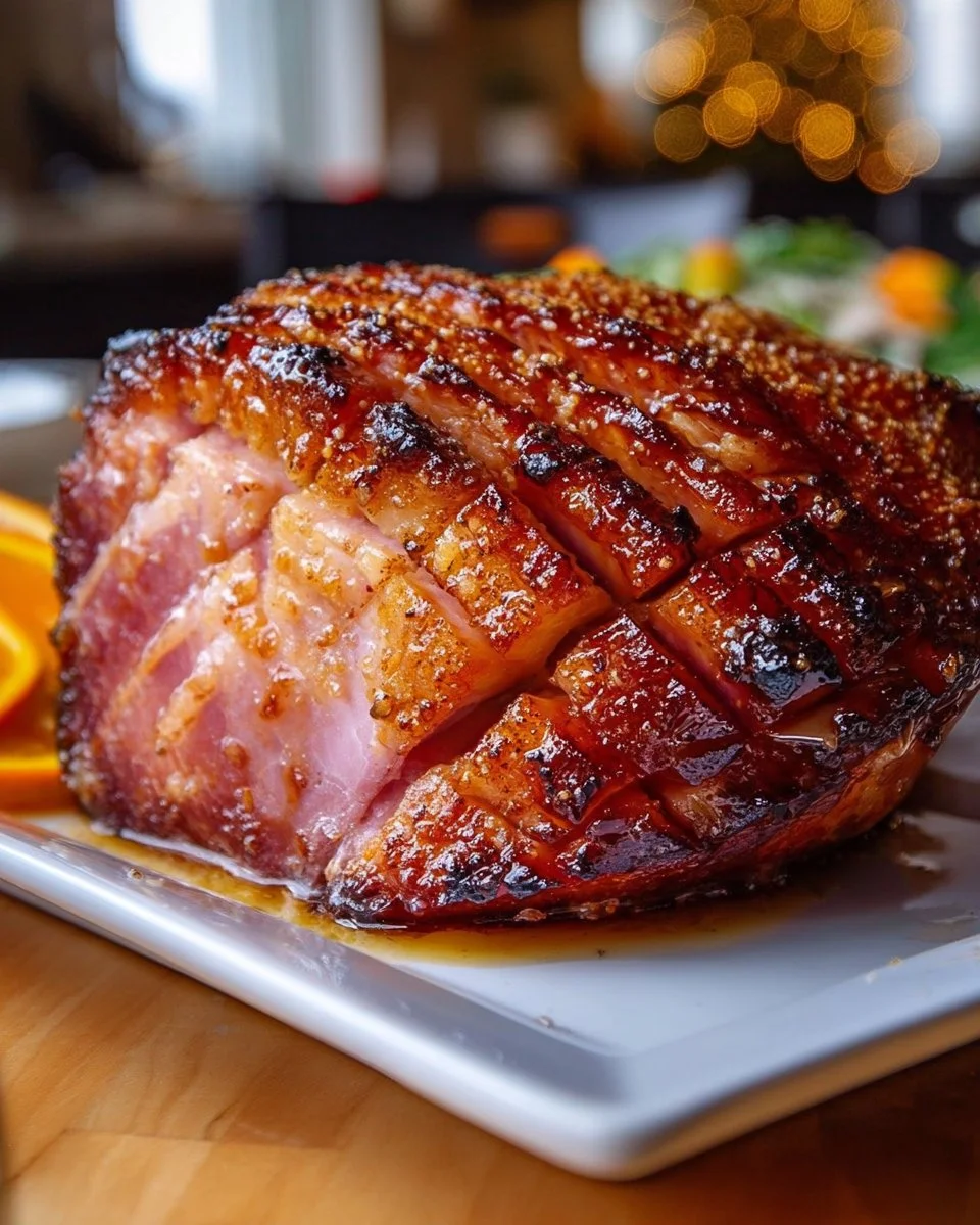 Brown Sugar Glazed Ham