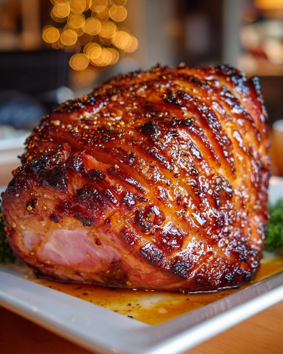 Brown Sugar Glazed Ham with Honey Orange Glaze