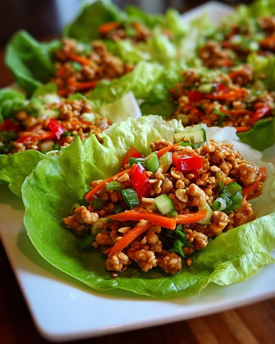 Chicken Lettuce Wraps