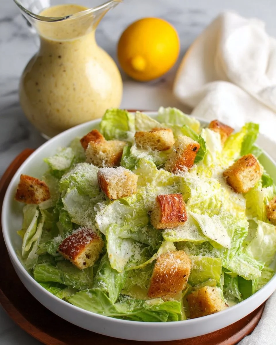 Easy Caesar Salad Dressing