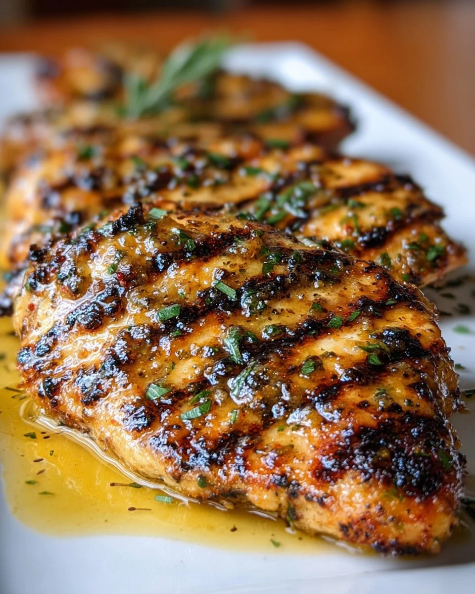 Easy Grilled Honey Mustard Chicken