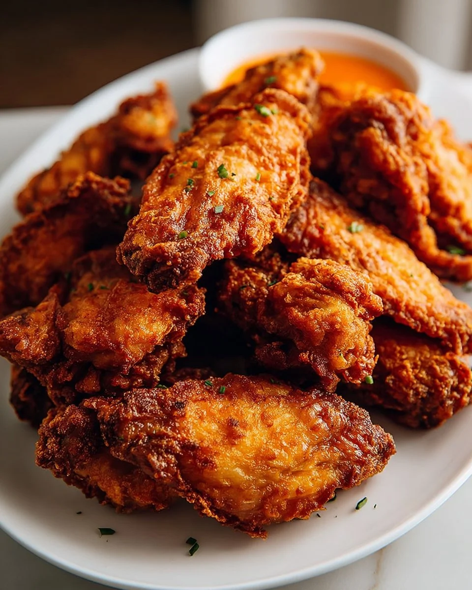 Extra Crispy Fried Chicken Wings