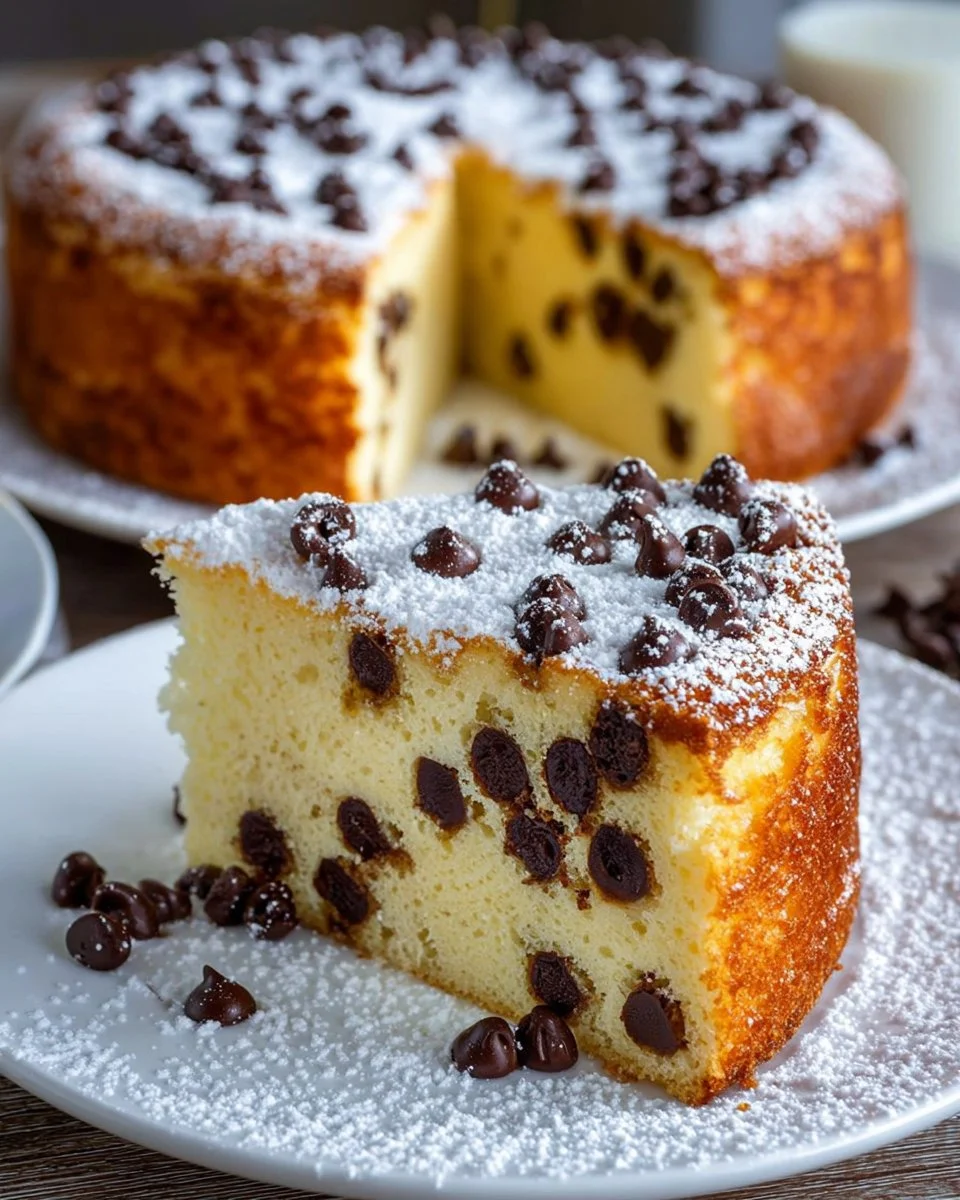 Italian Chocolate Chip Ricotta Cake