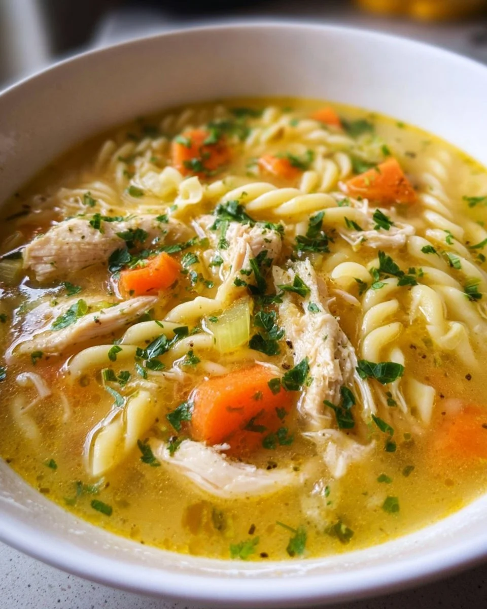 Lemon Chicken Soup