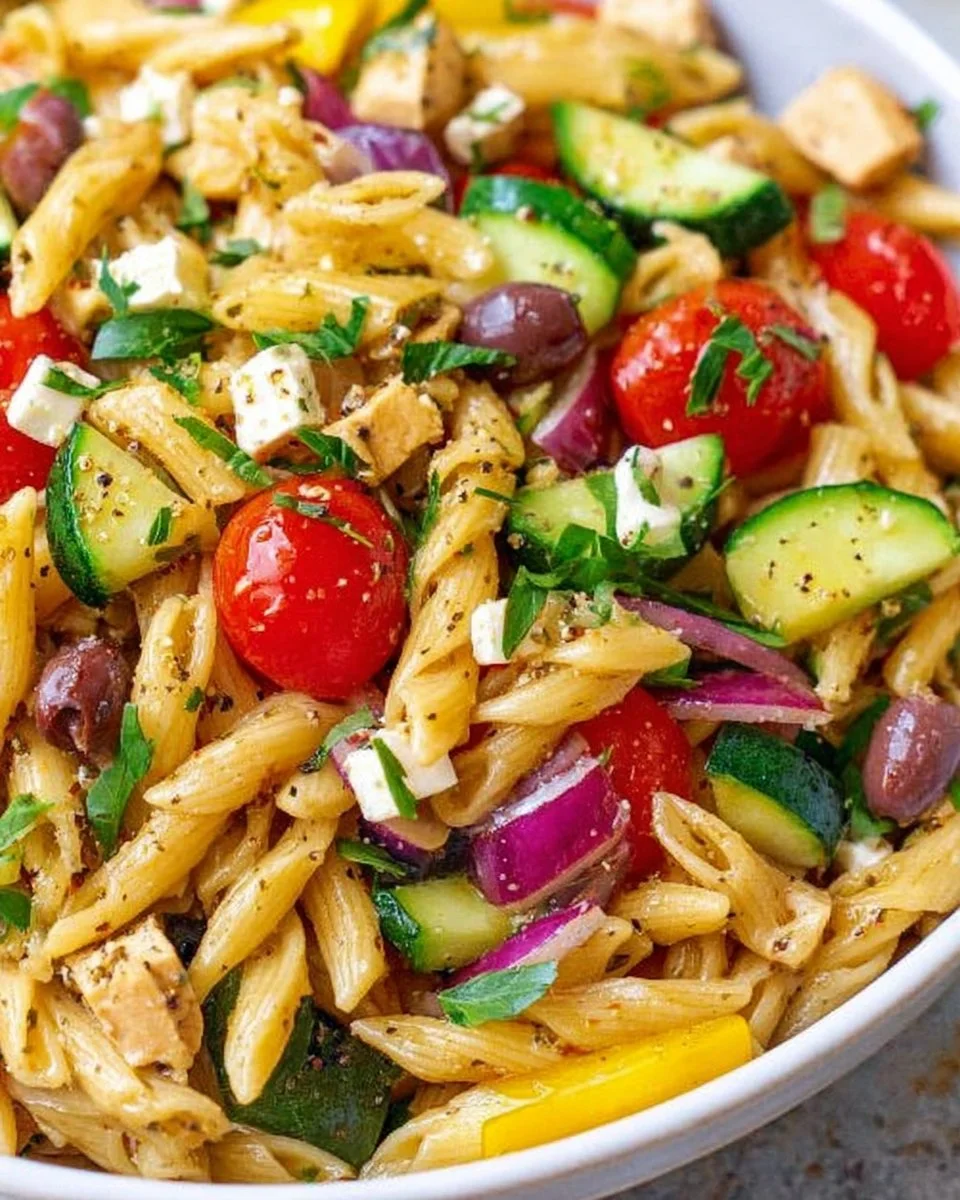 Mediterranean Pasta Salad