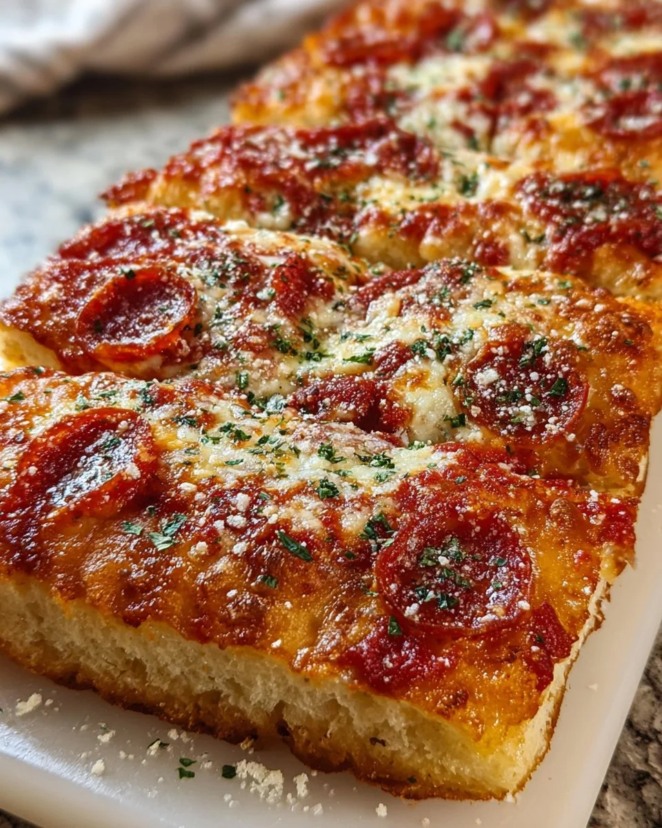New York Bakery-Style Sicilian Pizza