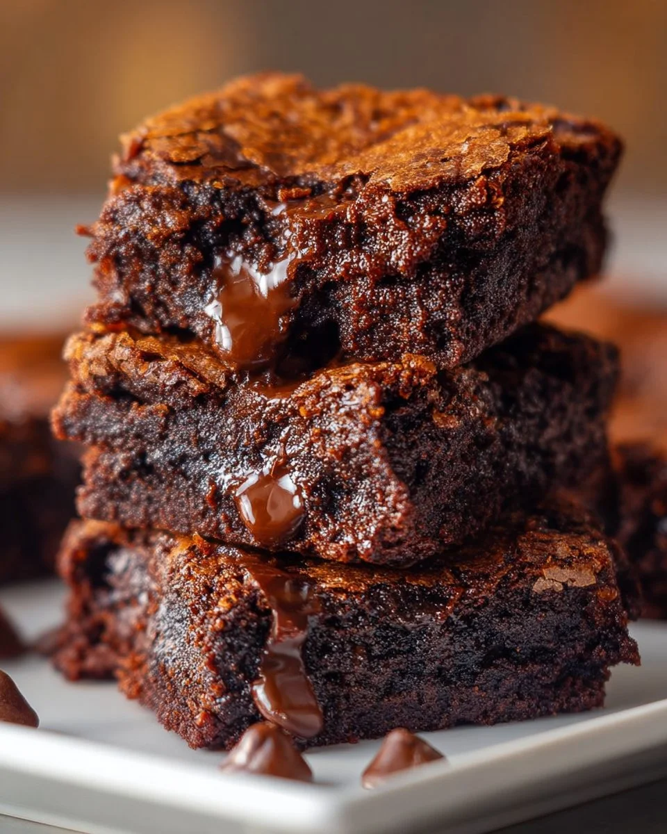 One Bowl Brownies