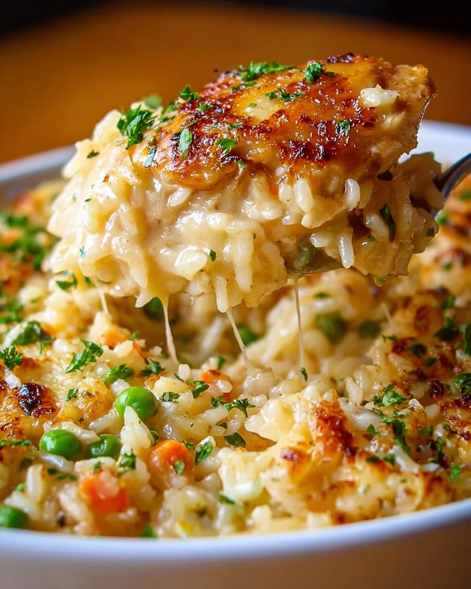 One-Pan Chicken and Rice Bake