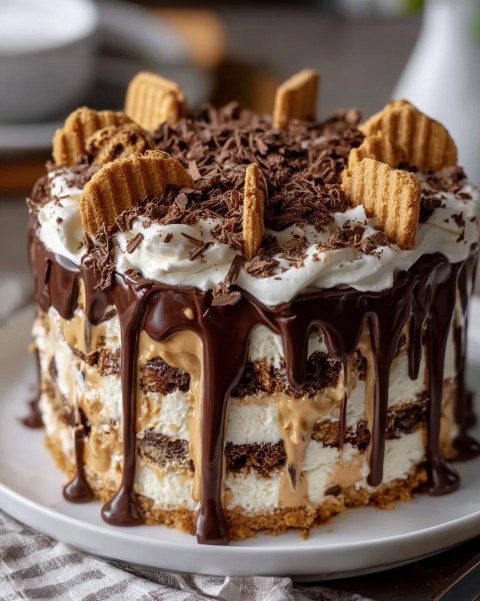 Peanut Butter Icebox Cake