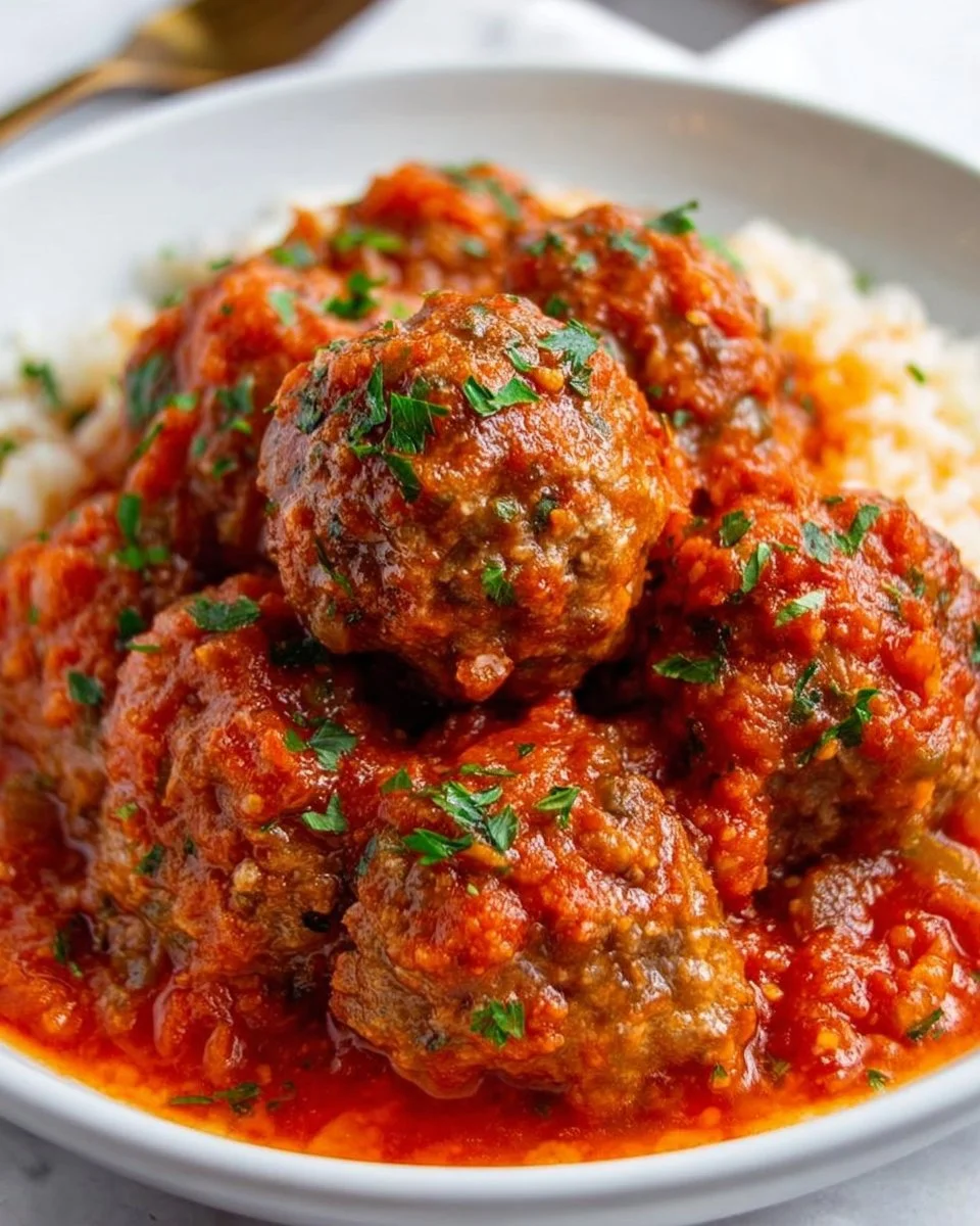 Porcupine Meatballs