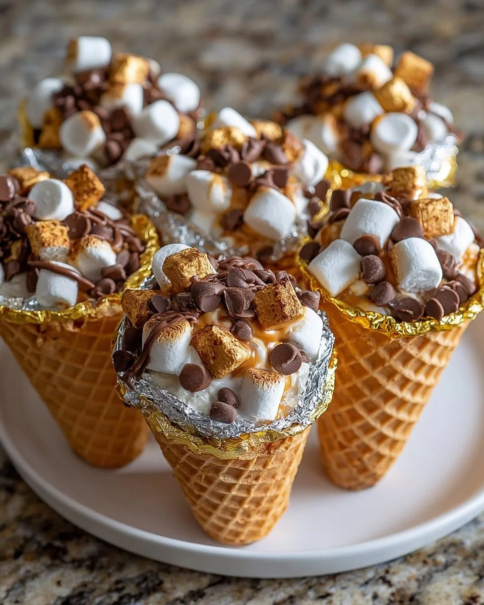 Reese’s Campfire Cones