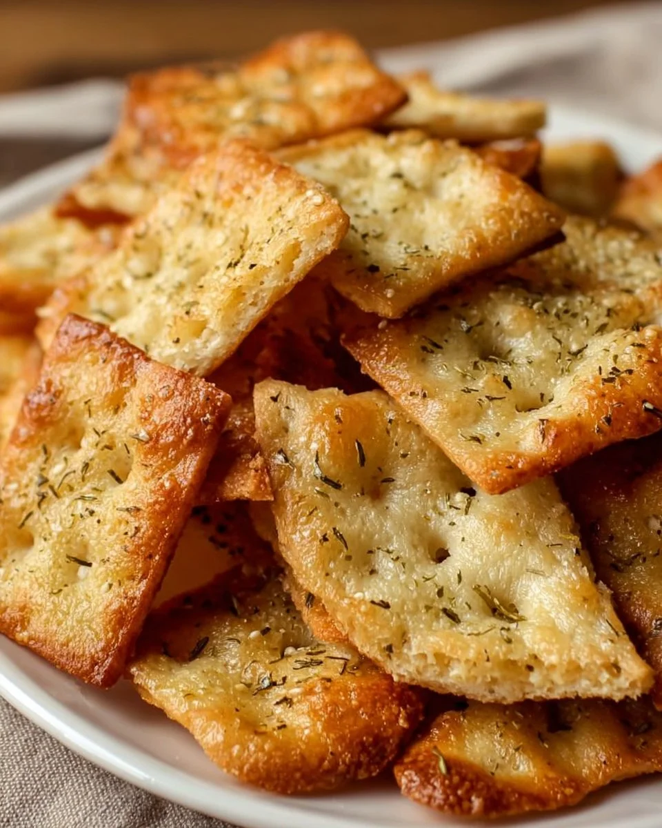 Sourdough Discard Crackers
