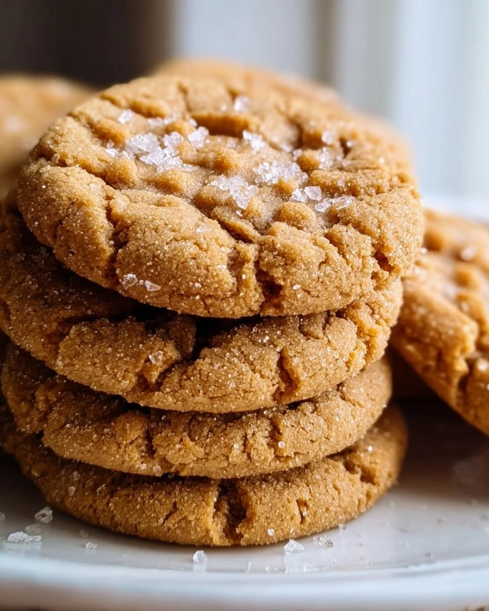 Sourdough Peanut Butter Cookies