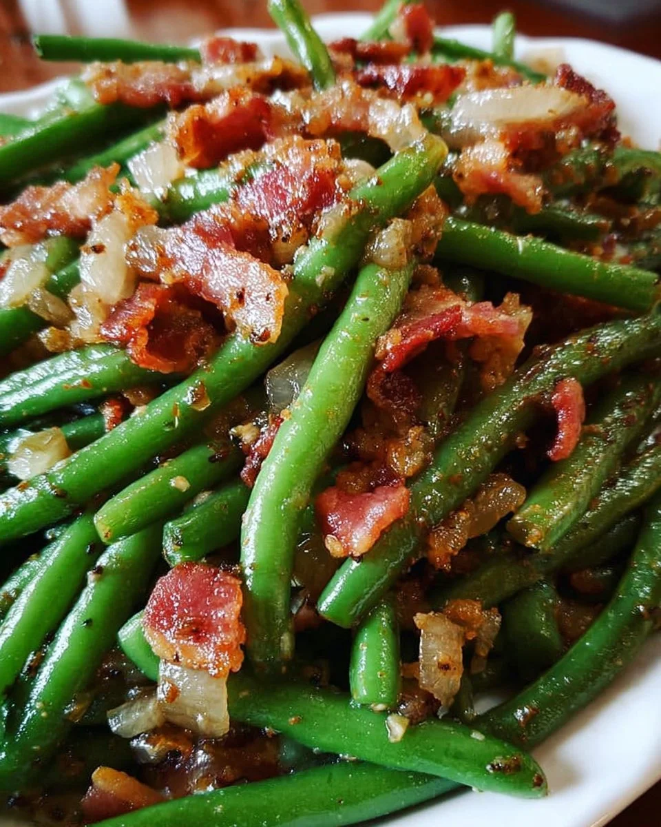 Southern Bacon and Green Beans